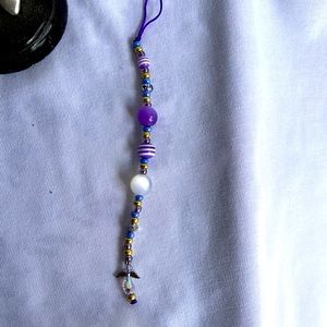 Angel purple bookmark